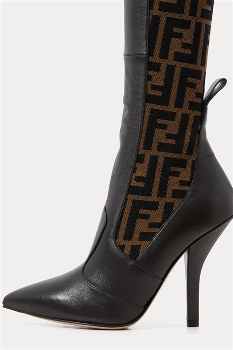 fendi boot heels